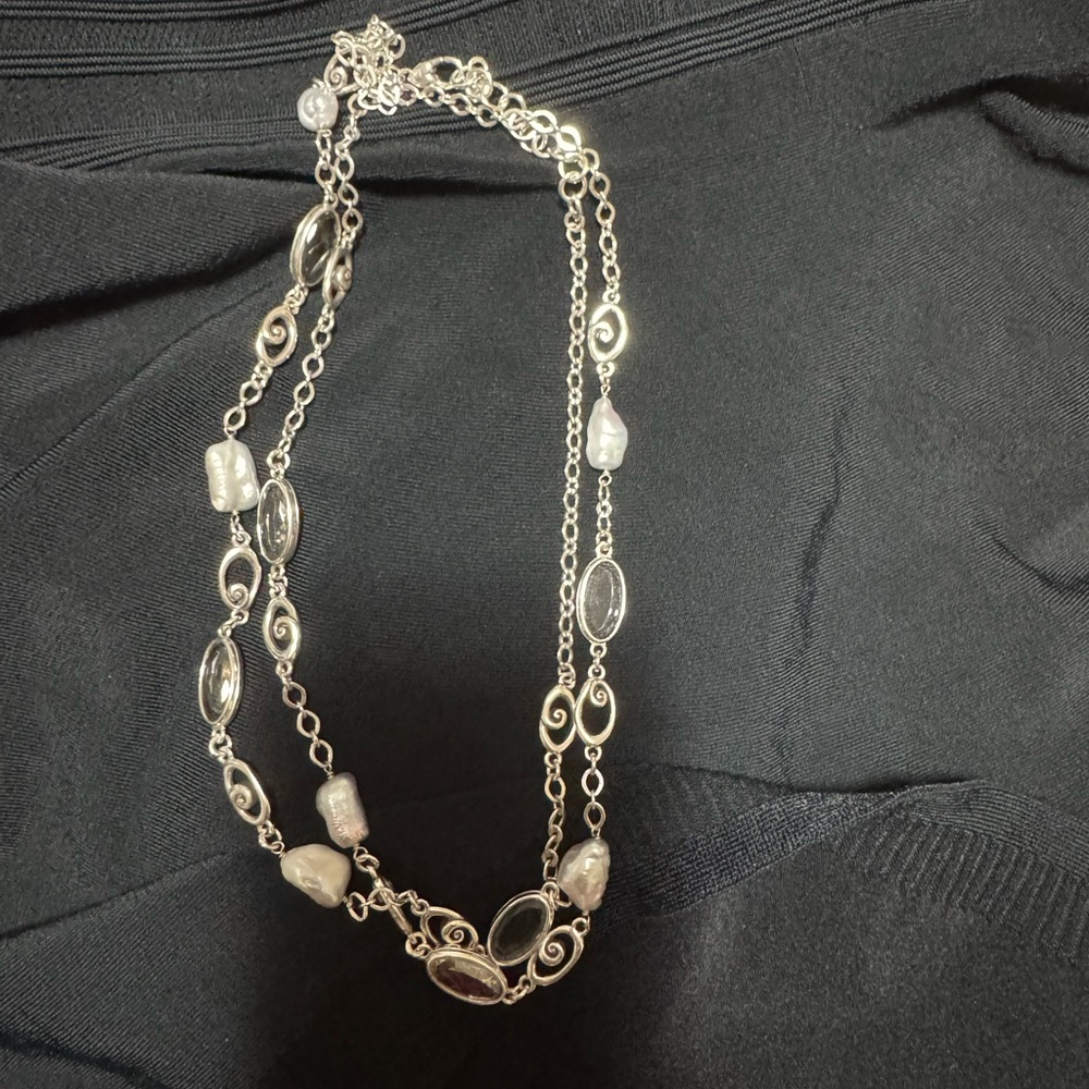 Brighton 7th Heaven Necklace with Pearl Accents